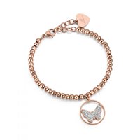 Bracciale Luca Barra Donna in Acciaio Cristallo BK1847 - BK1847